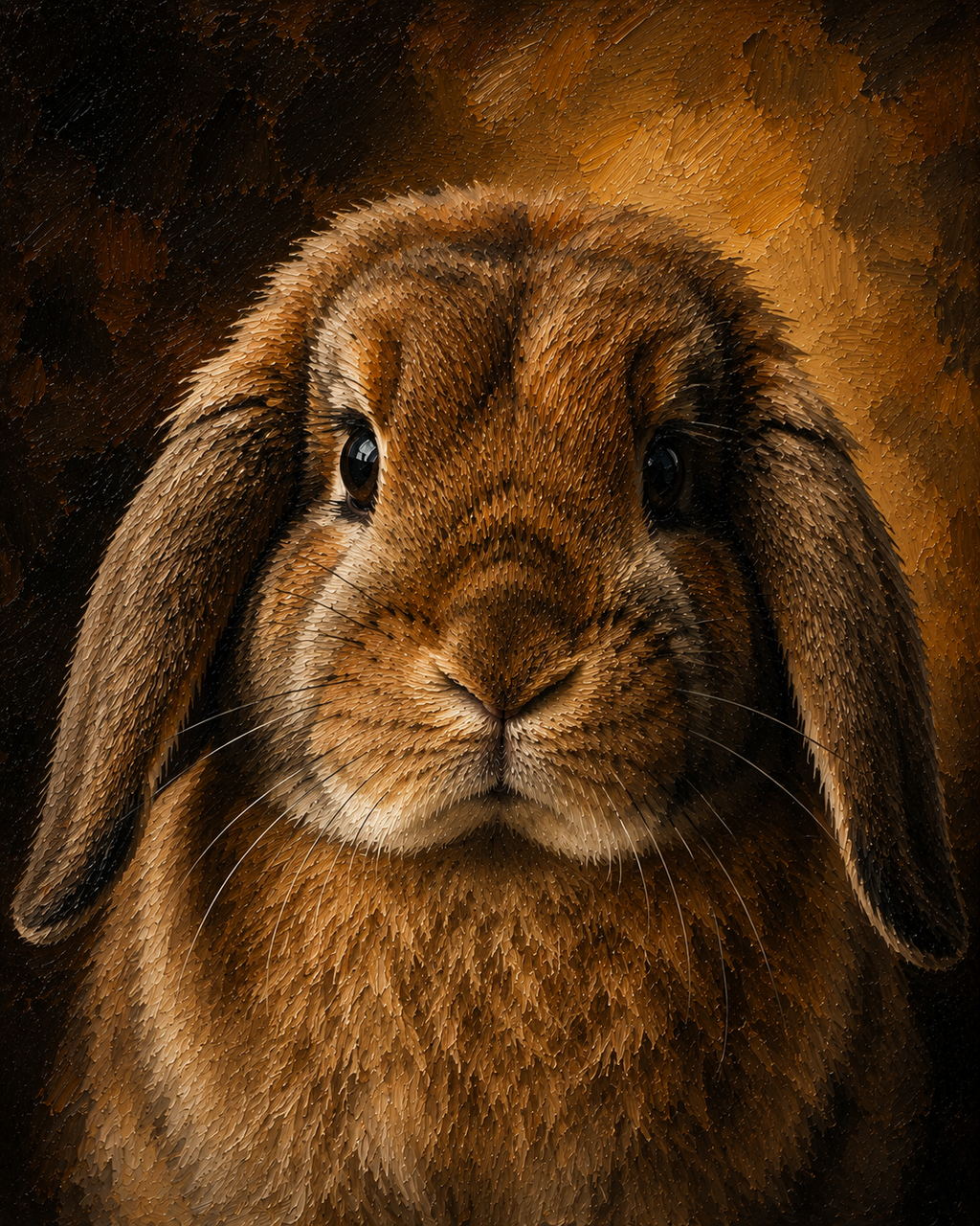 Oil Painting Pet Portrait