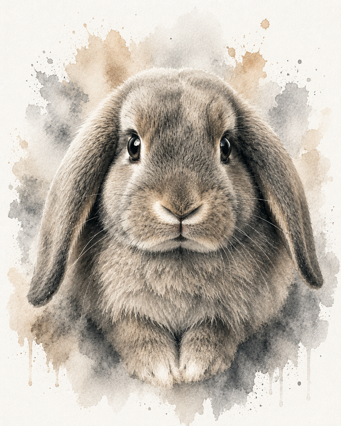 Watercolor Pet Portrait