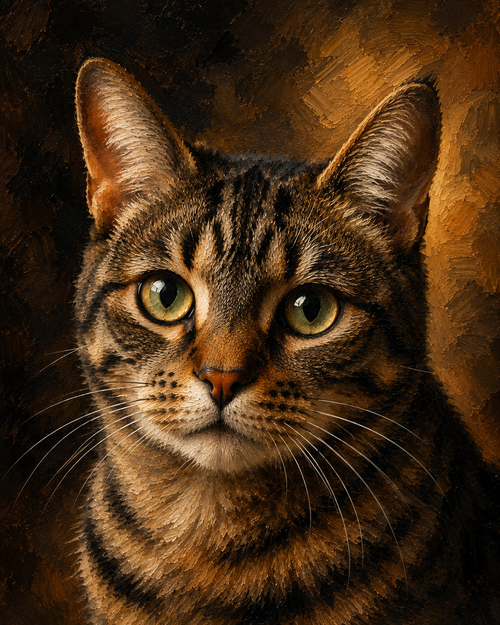 Oil Painting Pet Portrait
