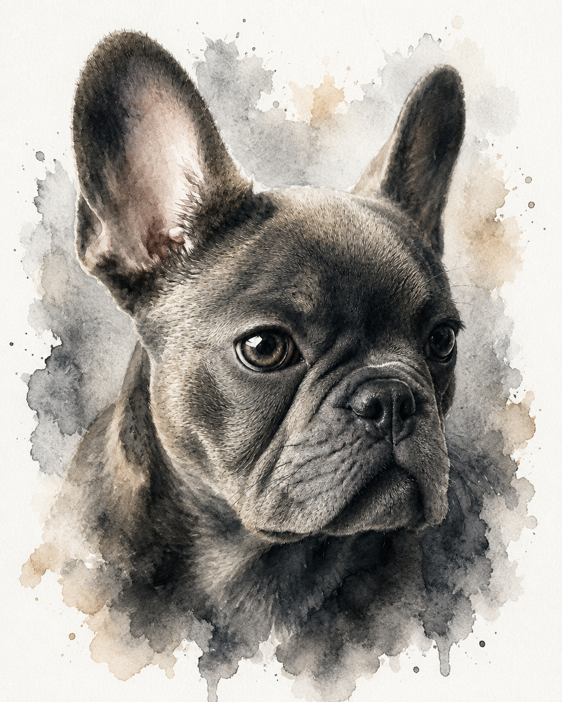 Watercolor Pet Portrait